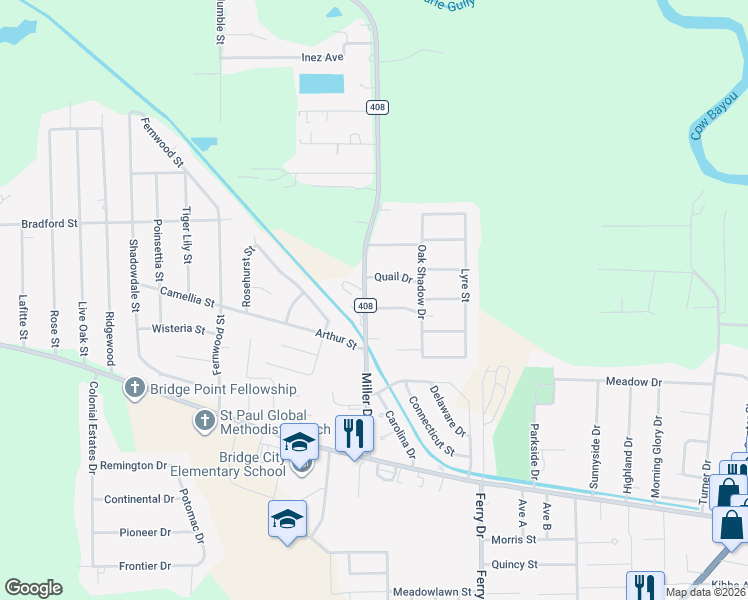 map of restaurants, bars, coffee shops, grocery stores, and more near 9010 Oak Vista Drive in Orange