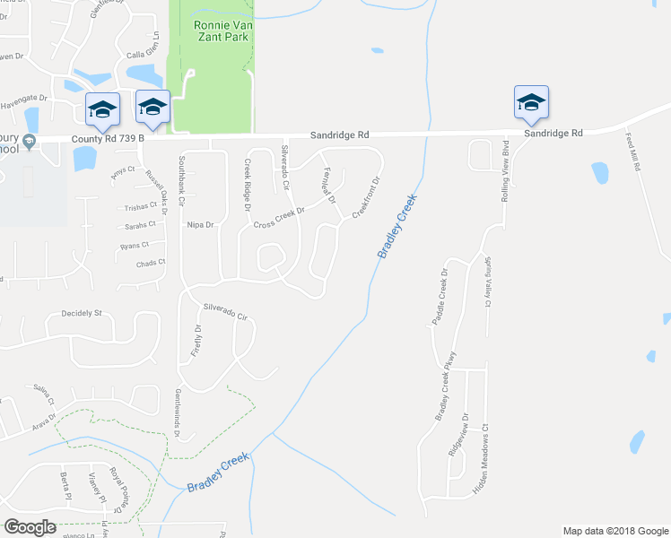 map of restaurants, bars, coffee shops, grocery stores, and more near 2567 Creekfront Drive in Green Cove Springs