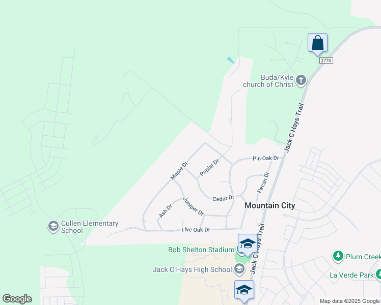 map of restaurants, bars, coffee shops, grocery stores, and more near 127 Maple Drive in Mountain City