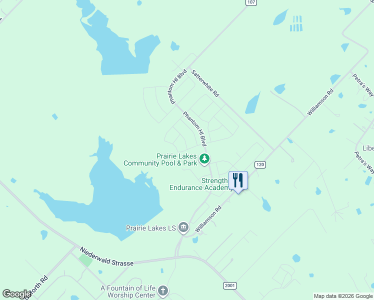 map of restaurants, bars, coffee shops, grocery stores, and more near 338 Williamson Road in Niederwald