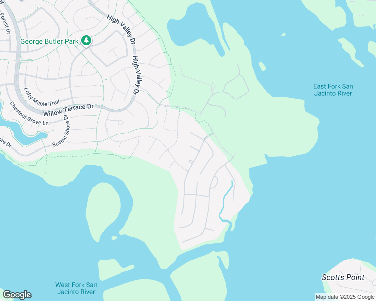 map of restaurants, bars, coffee shops, grocery stores, and more near 1314 Regal Green Court in Houston