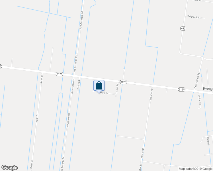 map of restaurants, bars, coffee shops, grocery stores, and more near 4181 Louisiana 3125 in Paulina
