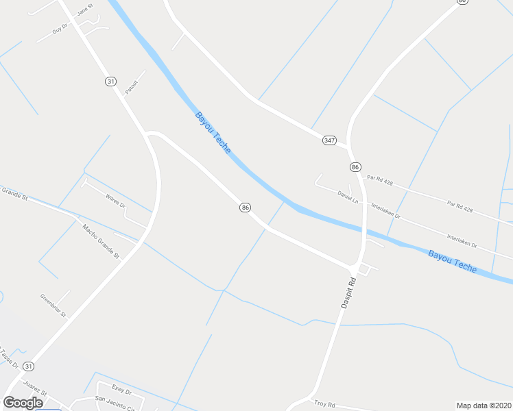 map of restaurants, bars, coffee shops, grocery stores, and more near 506 Belmont Road in New Iberia