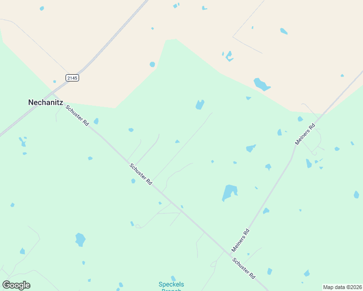 map of restaurants, bars, coffee shops, grocery stores, and more near 8616 Schuster Road in Ledbetter