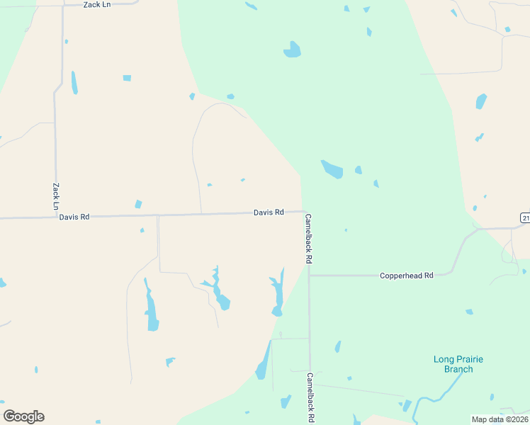 map of restaurants, bars, coffee shops, grocery stores, and more near Davis Road in Smithville