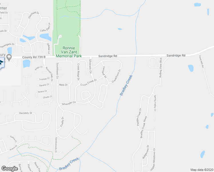 map of restaurants, bars, coffee shops, grocery stores, and more near 2532 Creekfront Drive in Green Cove Springs