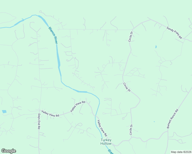 map of restaurants, bars, coffee shops, grocery stores, and more near 410 Cedar Bend Road in Wimberley
