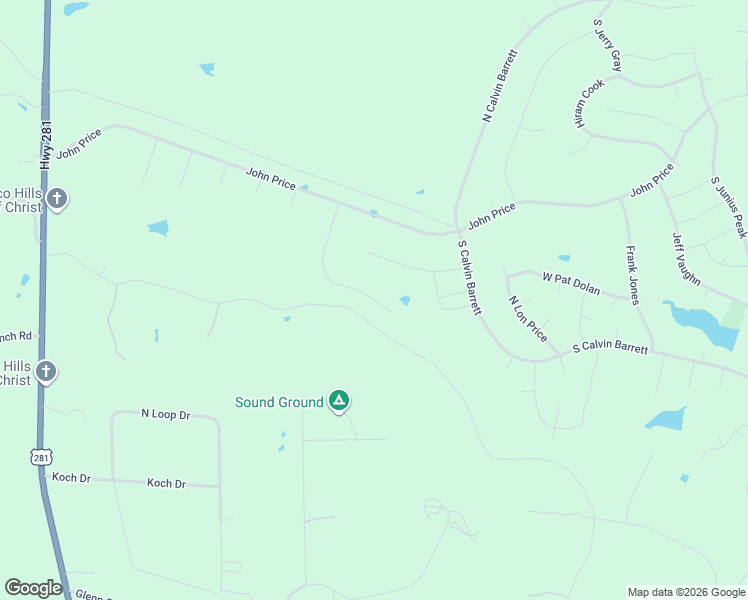 map of restaurants, bars, coffee shops, grocery stores, and more near 118 Riley Wood in Blanco