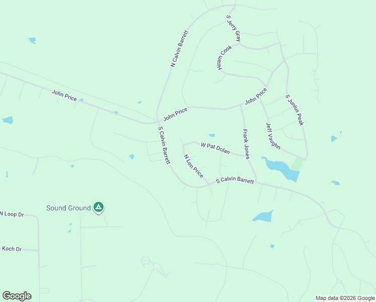 map of restaurants, bars, coffee shops, grocery stores, and more near 107 Calvin Barrett in Blanco