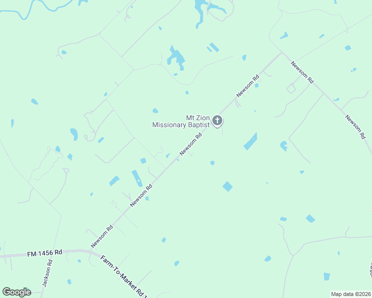 map of restaurants, bars, coffee shops, grocery stores, and more near 2471 Newsom Road in Bellville