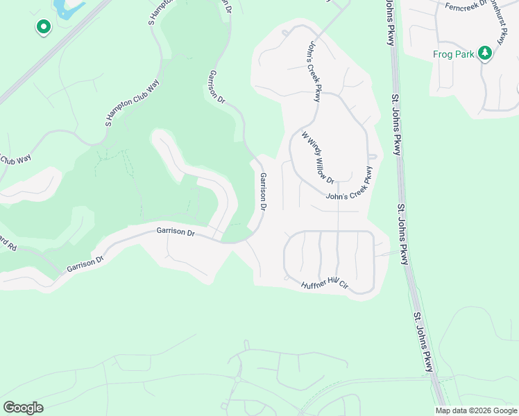 map of restaurants, bars, coffee shops, grocery stores, and more near 1031 Garrison Drive in St. Augustine
