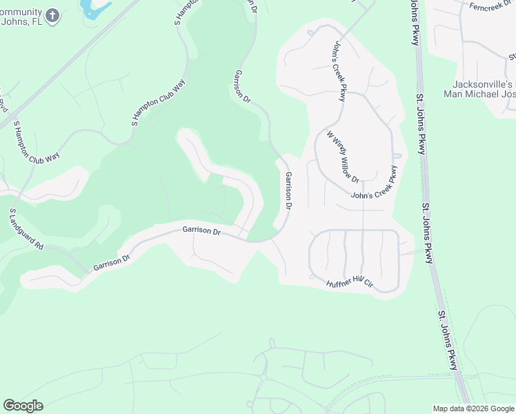 map of restaurants, bars, coffee shops, grocery stores, and more near 1548 Austin Lane in St. Augustine