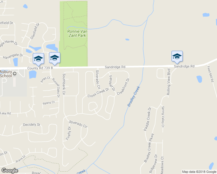 map of restaurants, bars, coffee shops, grocery stores, and more near 2748 Cross Creek Drive in Green Cove Springs