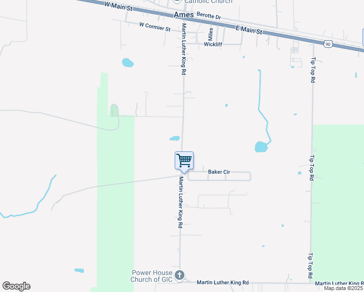 map of restaurants, bars, coffee shops, grocery stores, and more near 650 Farm to Market 160 in Liberty