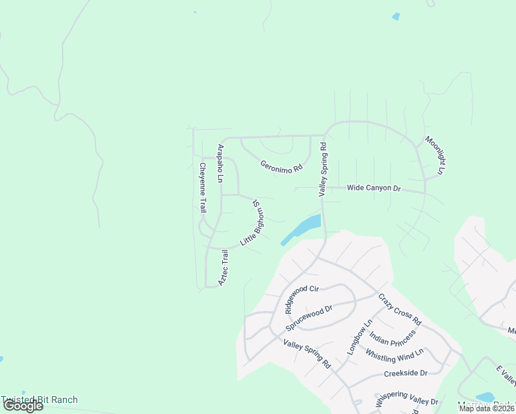 map of restaurants, bars, coffee shops, grocery stores, and more near Little Bighorn Street in Wimberley
