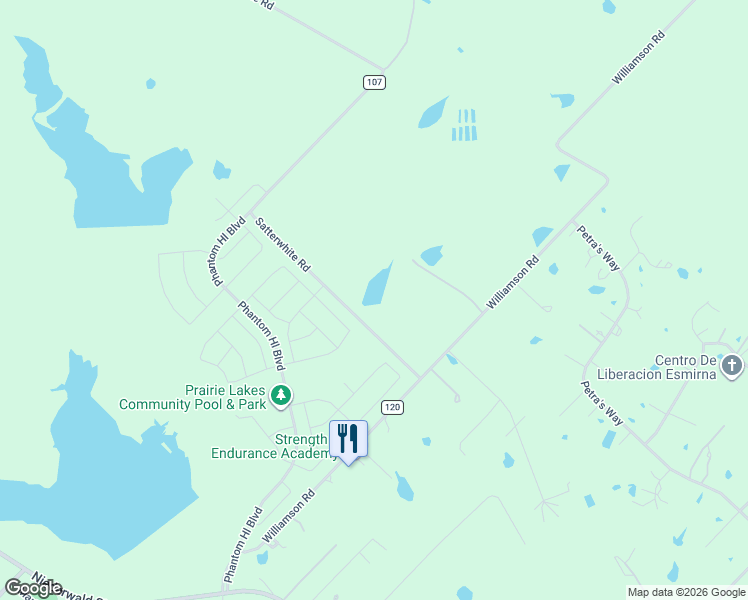 map of restaurants, bars, coffee shops, grocery stores, and more near 5186 Satterwhite Road in Kyle