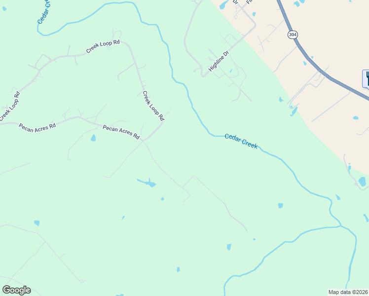 map of restaurants, bars, coffee shops, grocery stores, and more near 380 Pecan Acres Road in Bastrop