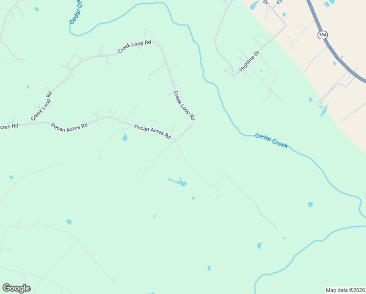 map of restaurants, bars, coffee shops, grocery stores, and more near 352 Pecan Acres Road in Bastrop