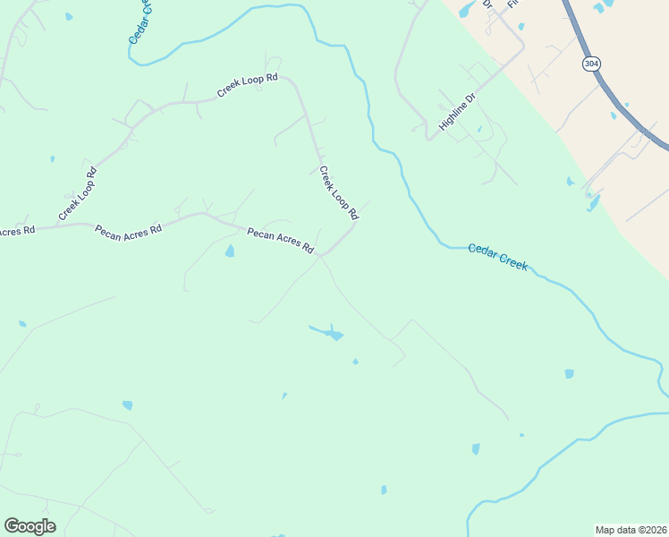 map of restaurants, bars, coffee shops, grocery stores, and more near 352 Pecan Acres Road in Bastrop