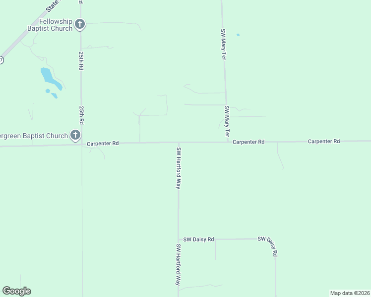 map of restaurants, bars, coffee shops, grocery stores, and more near 3850 Carpenter Road in Lake City
