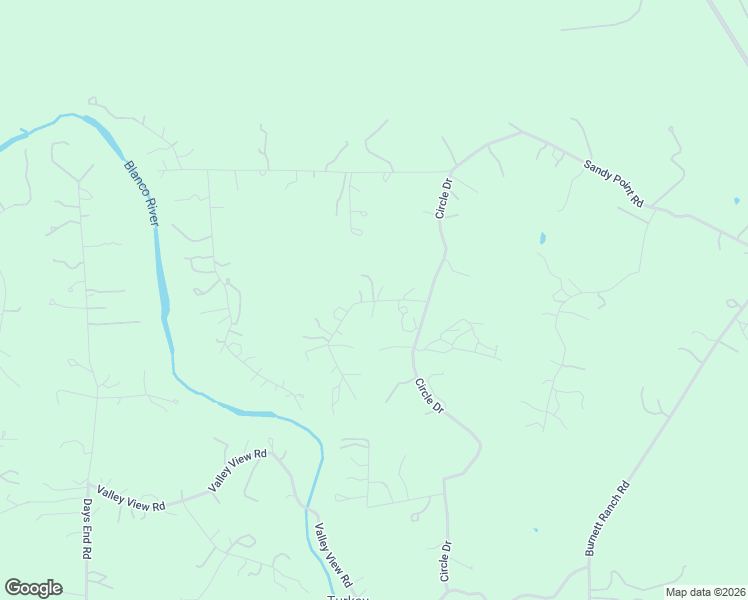 map of restaurants, bars, coffee shops, grocery stores, and more near 120 Cedar Bend Road in Wimberley