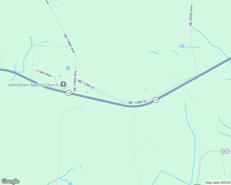 map of restaurants, bars, coffee shops, grocery stores, and more near 20095 Northeast 118th Street in Lake Butler