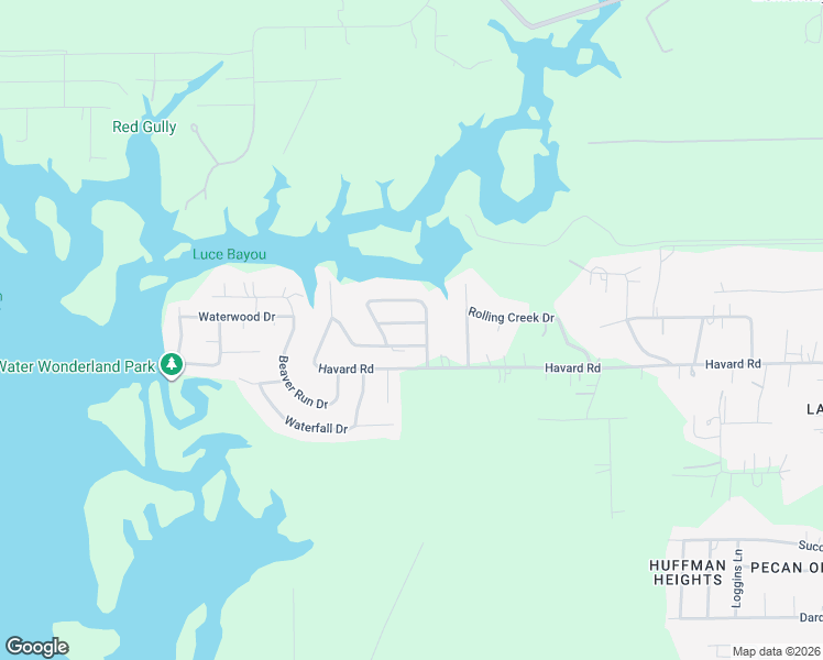 map of restaurants, bars, coffee shops, grocery stores, and more near 514 Springwater Drive in Huffman