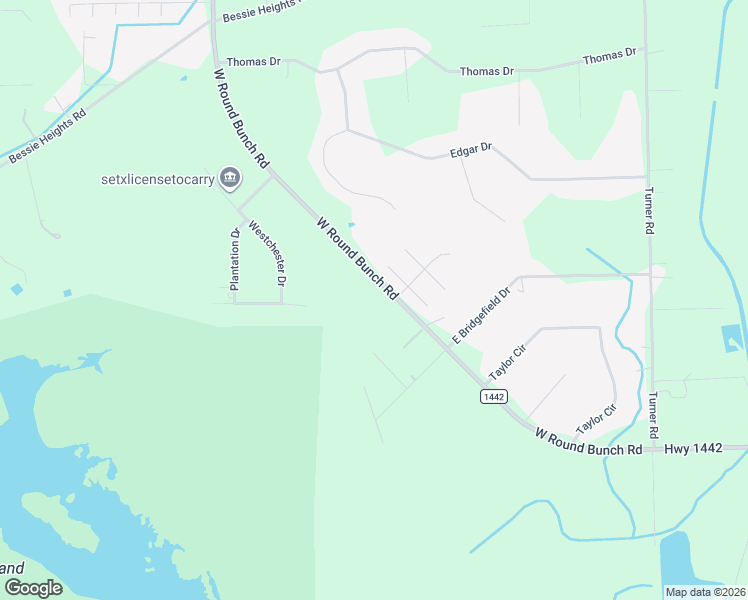 map of restaurants, bars, coffee shops, grocery stores, and more near 4009 West Round Bunch Road in Orange