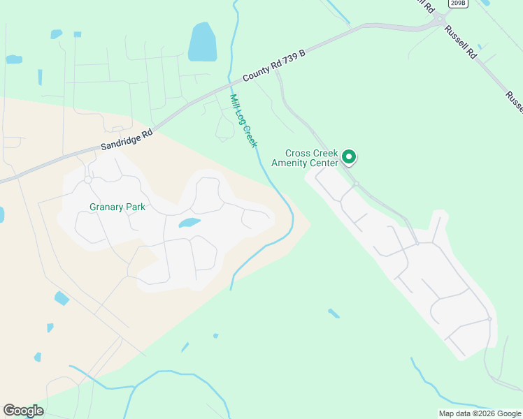 map of restaurants, bars, coffee shops, grocery stores, and more near 2869 Dairy Lane in Green Cove Springs