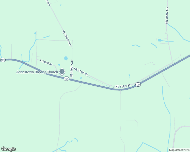 map of restaurants, bars, coffee shops, grocery stores, and more near 20095 Northeast 118th Street in Lake Butler