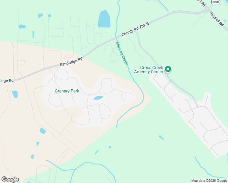 map of restaurants, bars, coffee shops, grocery stores, and more near 2860 Dairy Lane in Green Cove Springs