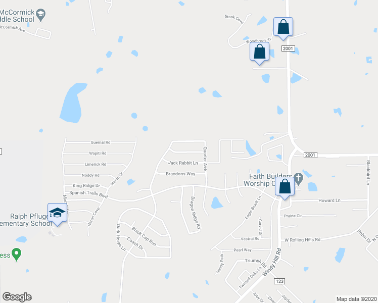 map of restaurants, bars, coffee shops, grocery stores, and more near 212 Black Forest Road in Buda