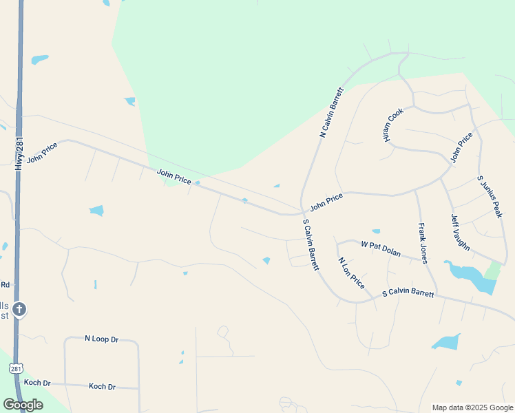 map of restaurants, bars, coffee shops, grocery stores, and more near John Price in Blanco
