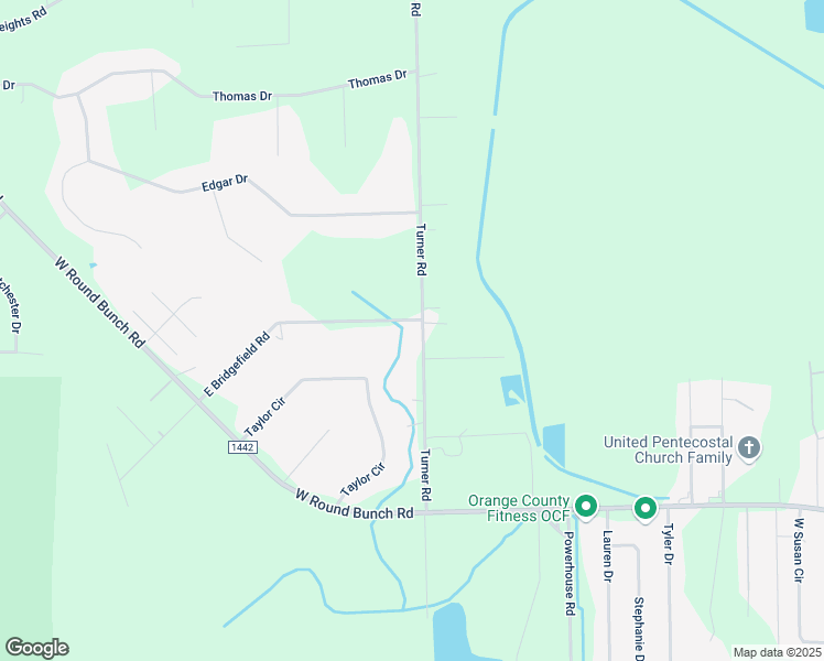 map of restaurants, bars, coffee shops, grocery stores, and more near 5660 Turner Road in Orange
