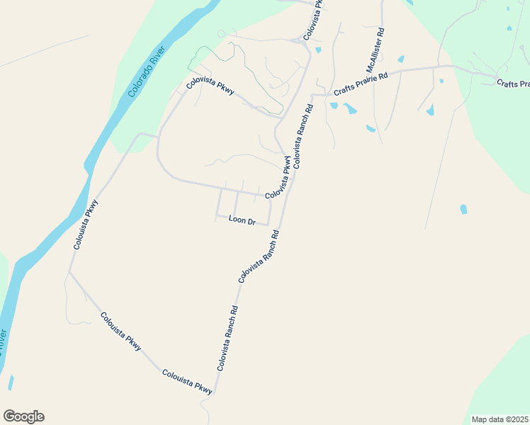 map of restaurants, bars, coffee shops, grocery stores, and more near 117 Bobolink Drive in Bastrop