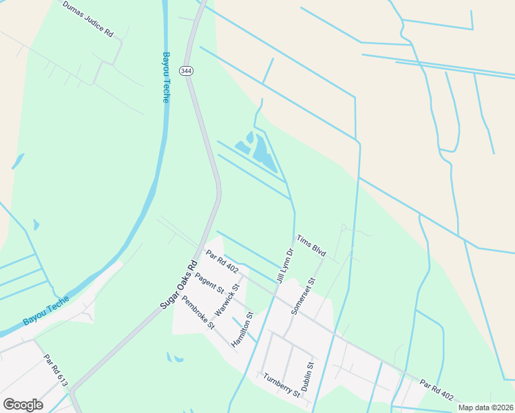 map of restaurants, bars, coffee shops, grocery stores, and more near 4518 Sugar Oaks Road in New Iberia