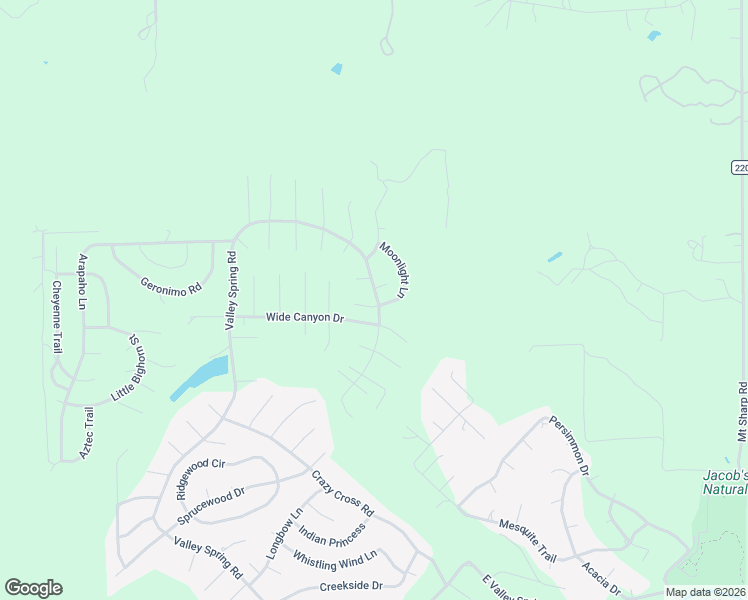 map of restaurants, bars, coffee shops, grocery stores, and more near 53 Wide Canyon Drive in Wimberley