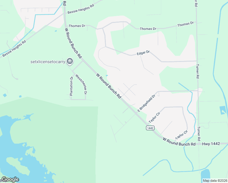 map of restaurants, bars, coffee shops, grocery stores, and more near 4009 West Round Bunch Road in Orange