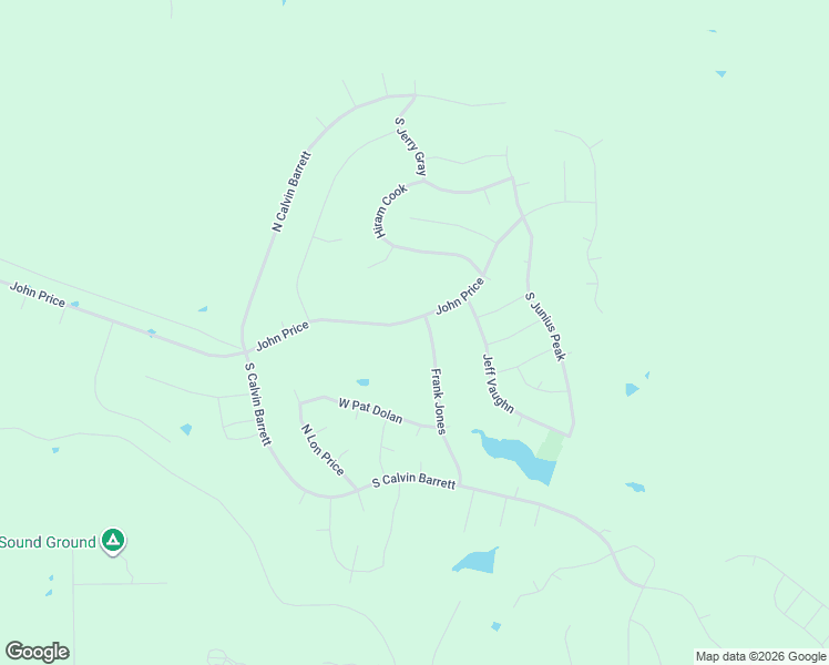 map of restaurants, bars, coffee shops, grocery stores, and more near 560 John Price in Blanco