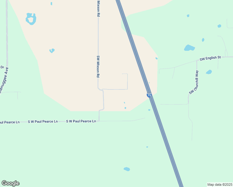 map of restaurants, bars, coffee shops, grocery stores, and more near 1843 Southwest Mixson Road in Lake City