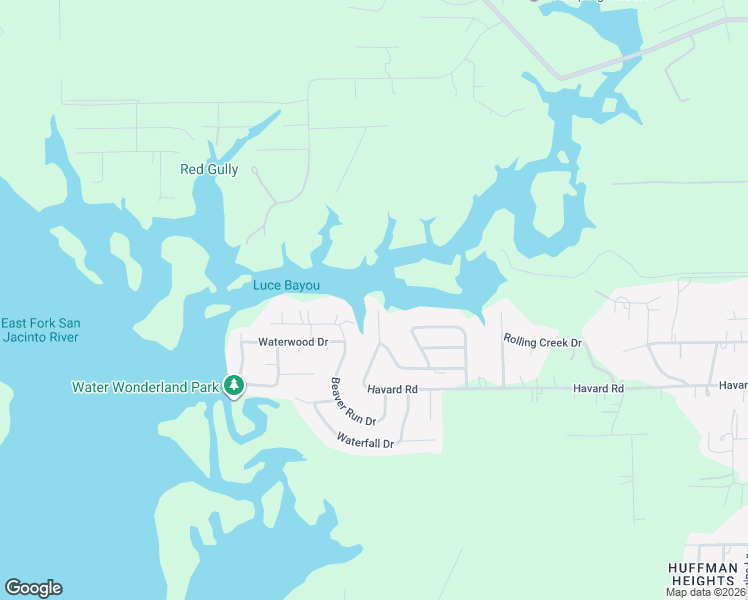 map of restaurants, bars, coffee shops, grocery stores, and more near 311 Havard Road in Huffman