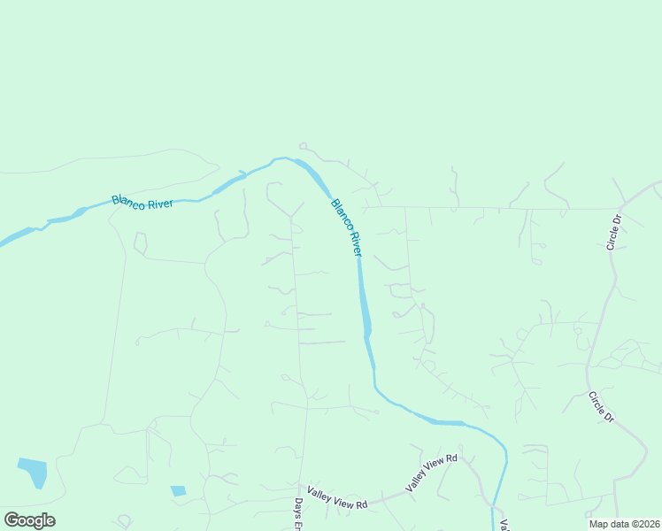 map of restaurants, bars, coffee shops, grocery stores, and more near 351 Days End Road in Wimberley