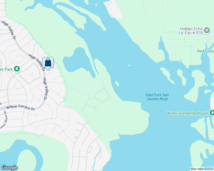 map of restaurants, bars, coffee shops, grocery stores, and more near 5419 Regal Landing Drive in Humble