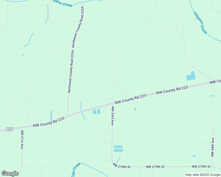 map of restaurants, bars, coffee shops, grocery stores, and more near 22850 Northwest 51st Lane in Lawtey