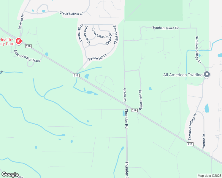 map of restaurants, bars, coffee shops, grocery stores, and more near 4127 Half Moon Circle in Middleburg