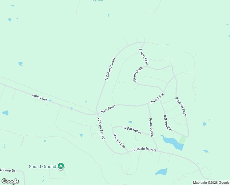 map of restaurants, bars, coffee shops, grocery stores, and more near 120 Roy Nichols in Blanco