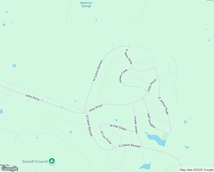 map of restaurants, bars, coffee shops, grocery stores, and more near 124 Roy Nichols in Blanco