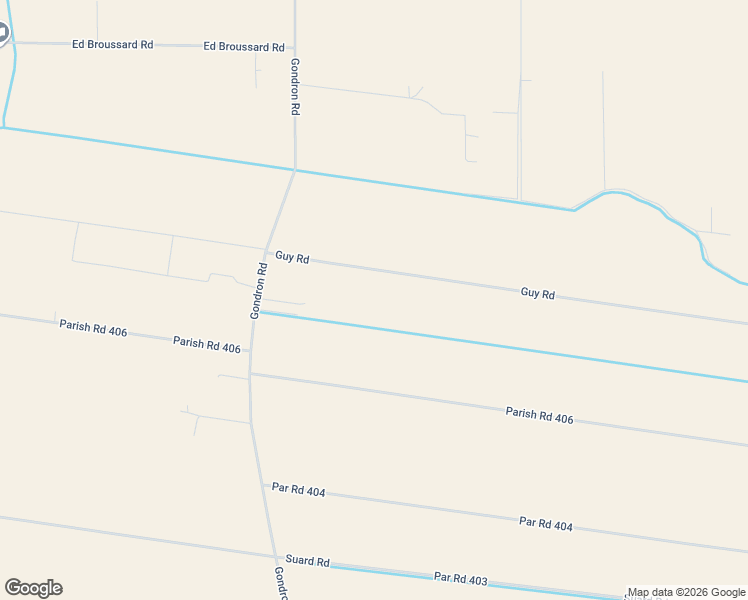 map of restaurants, bars, coffee shops, grocery stores, and more near 1702 Guy Road in New Iberia