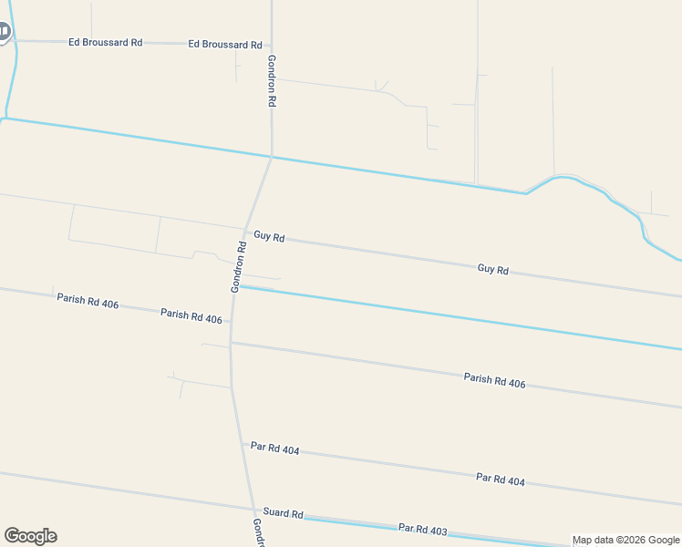 map of restaurants, bars, coffee shops, grocery stores, and more near 1702 Guy Road in New Iberia