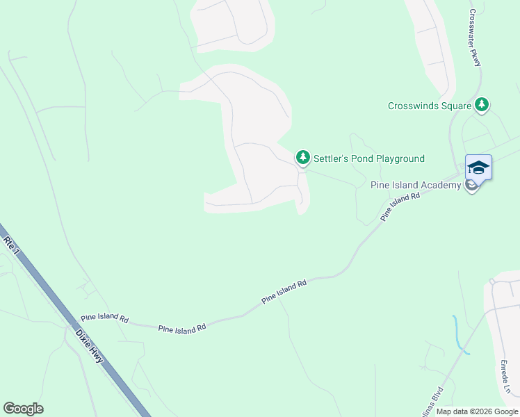 map of restaurants, bars, coffee shops, grocery stores, and more near Pine Island Road in St. Augustine